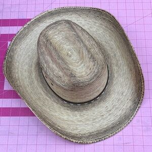 Men's Cavenders Ranch Collection Tan Straw Cowboy Hat 7 1/4